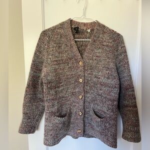 100% wool vintage cardigan